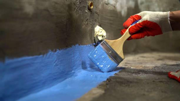 SJ Waterproofing Pros commercial waterproofing team near Montpelier, IN